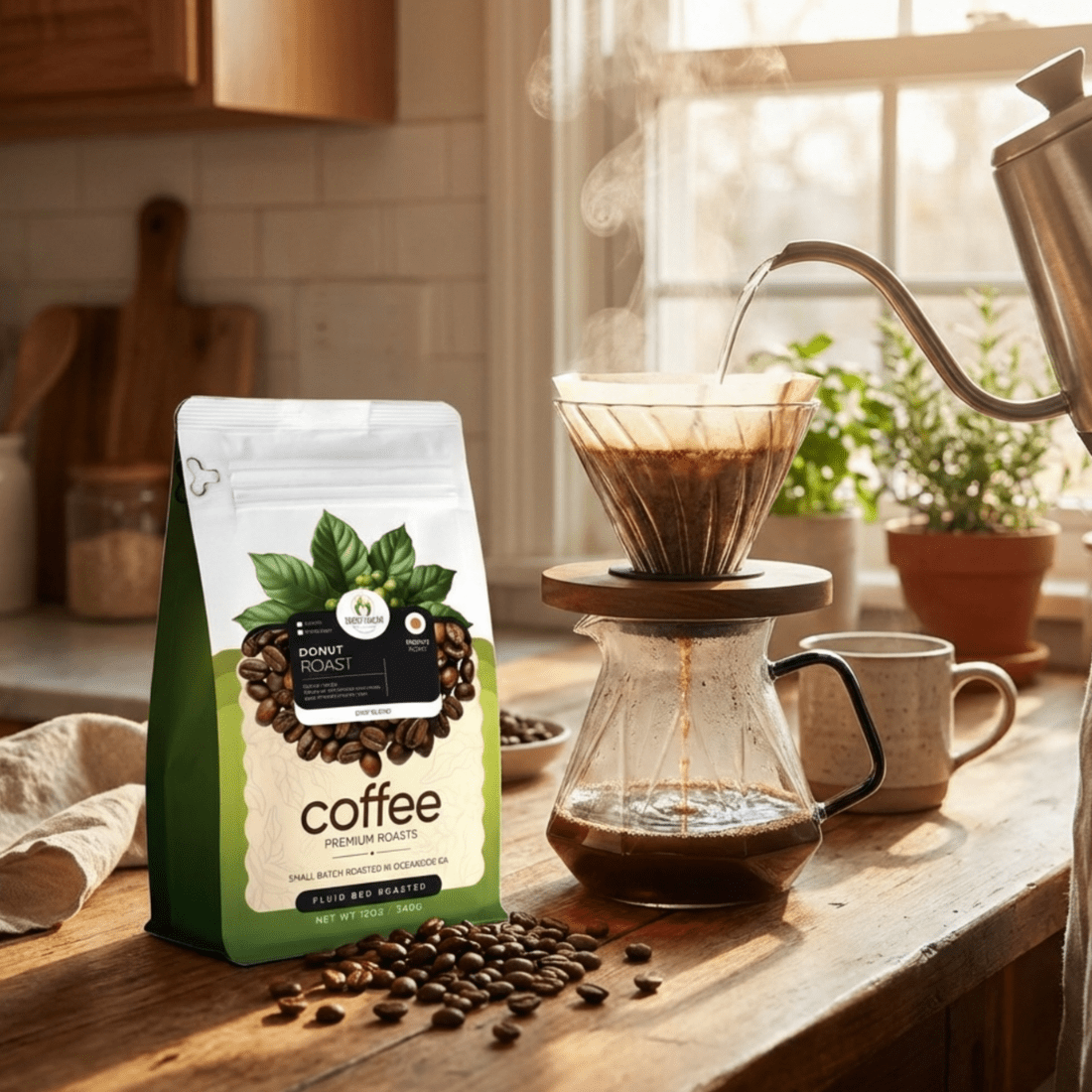 Glass Pour Over Set